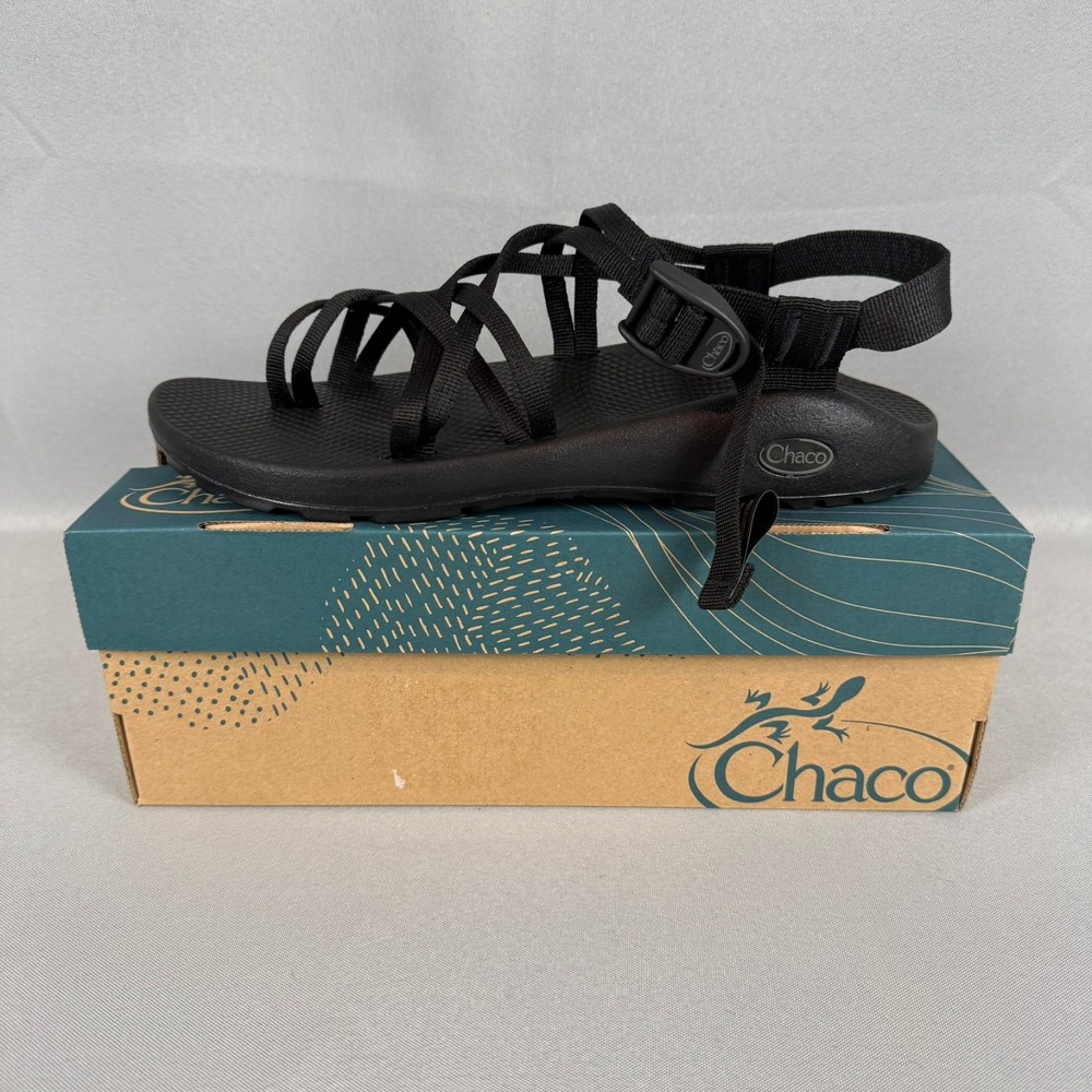 Chaco ZX2 Classic Sport Sandals Womens 12 Black Slip-On Adjustable Strap New NIB